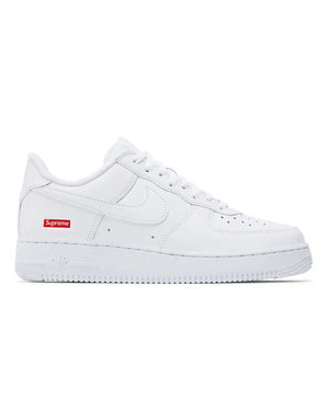 Supreme x Nike Air Force 1 Low Box Logo White