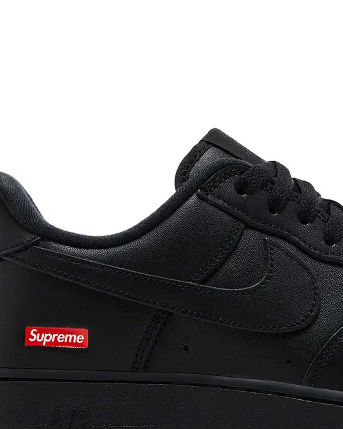 Supreme x Nike Air Force 1 Low Box Logo Black