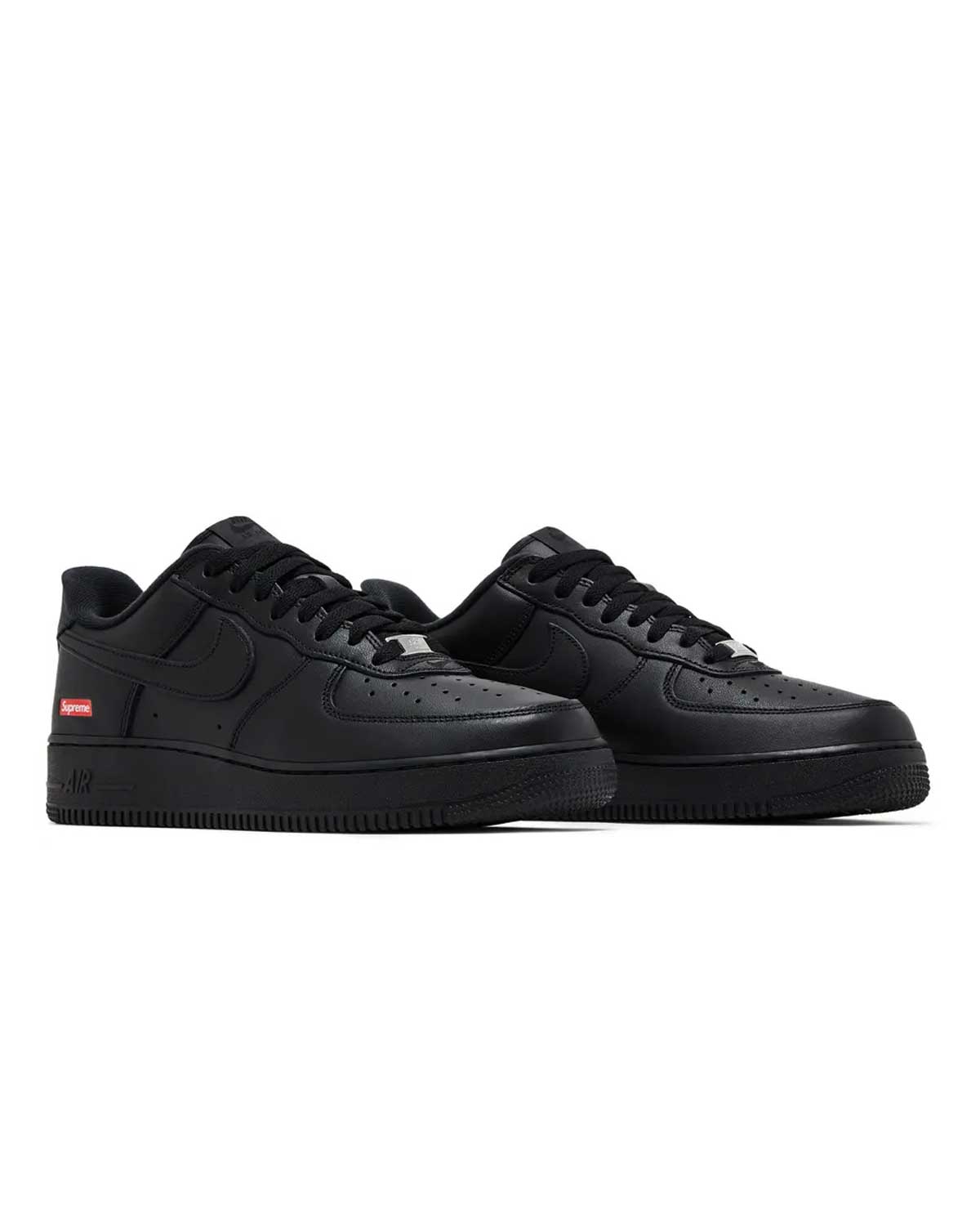 Supreme x Nike Air Force 1 Low Box Logo Black
