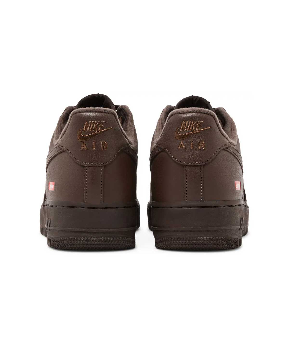 Supreme x Nike Air Force 1 Low Box Logo Brown