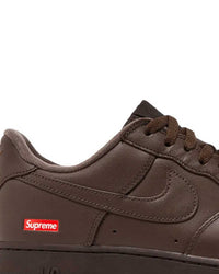 Supreme x Nike Air Force 1 Low Box Logo Brown