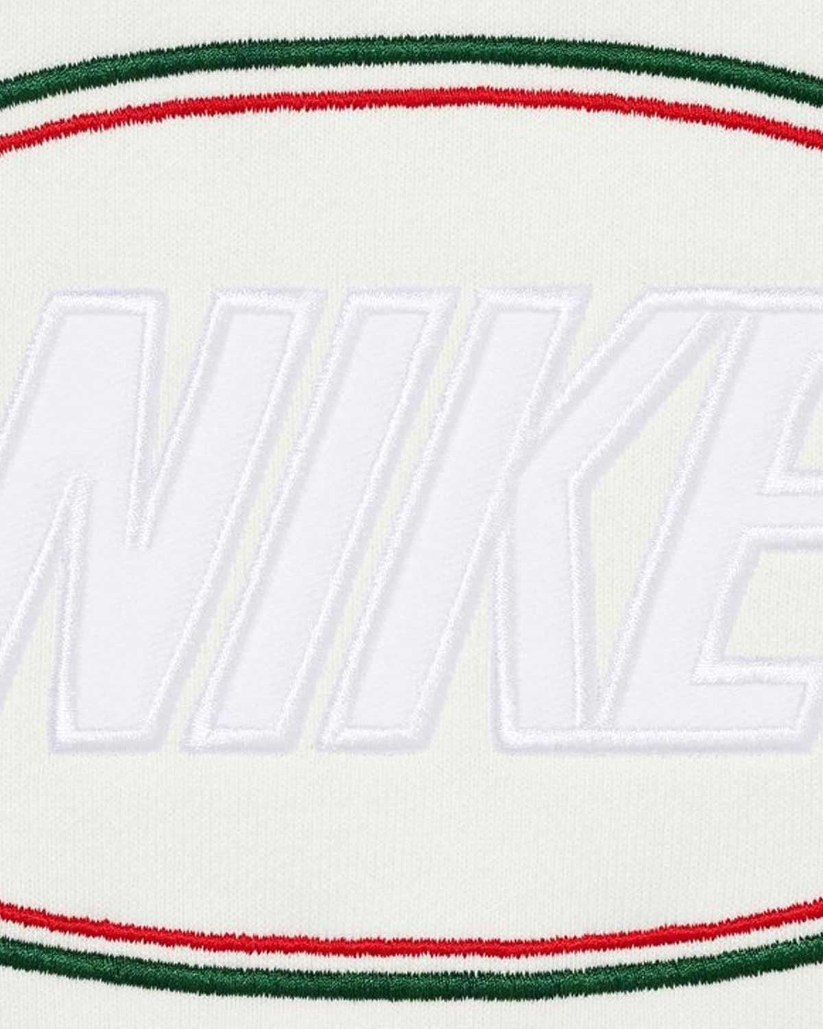 Supreme x Nike Pullover Hoodie White