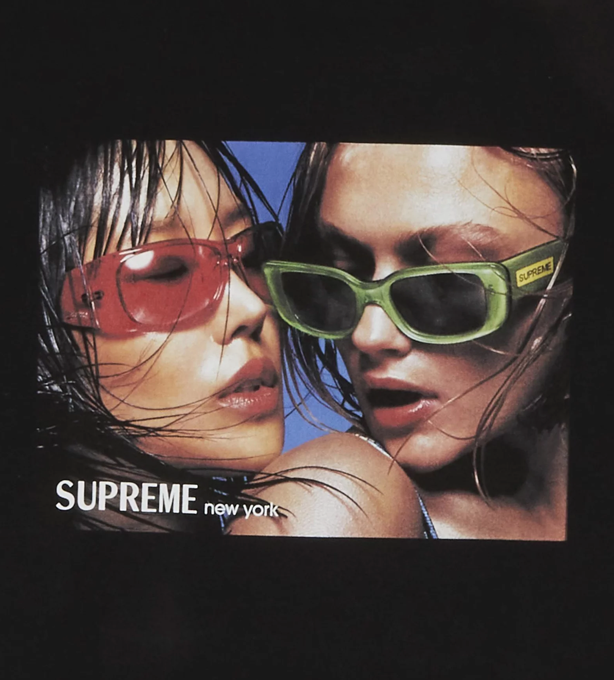 Supreme Eyewear Tee Black