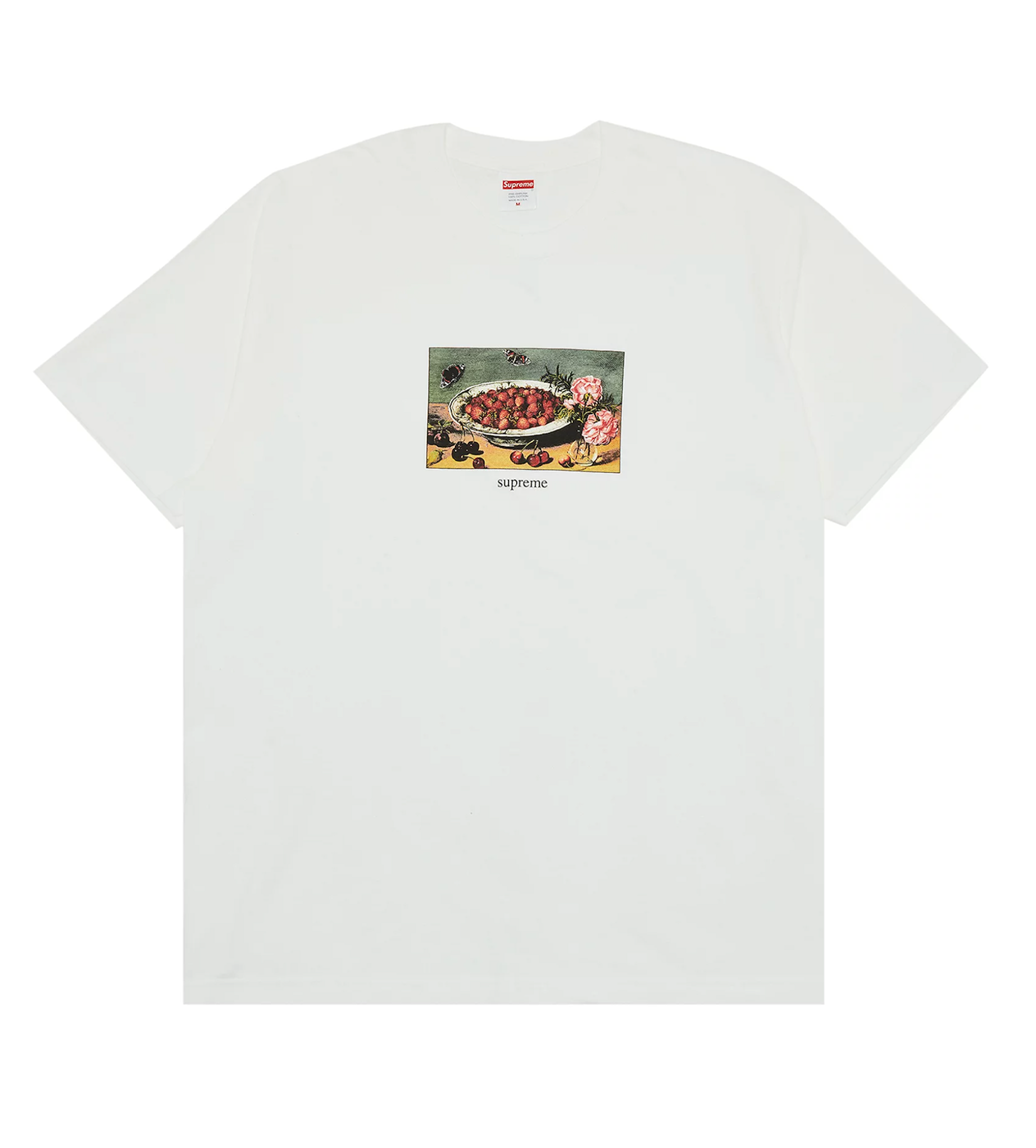 Supreme Strawberries Tee White