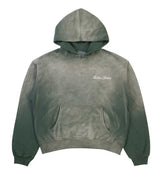 Thirteen Studios Logo Hoodie Faded Green