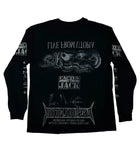 Travis Met Life Heavy L/S Tee Washed Black