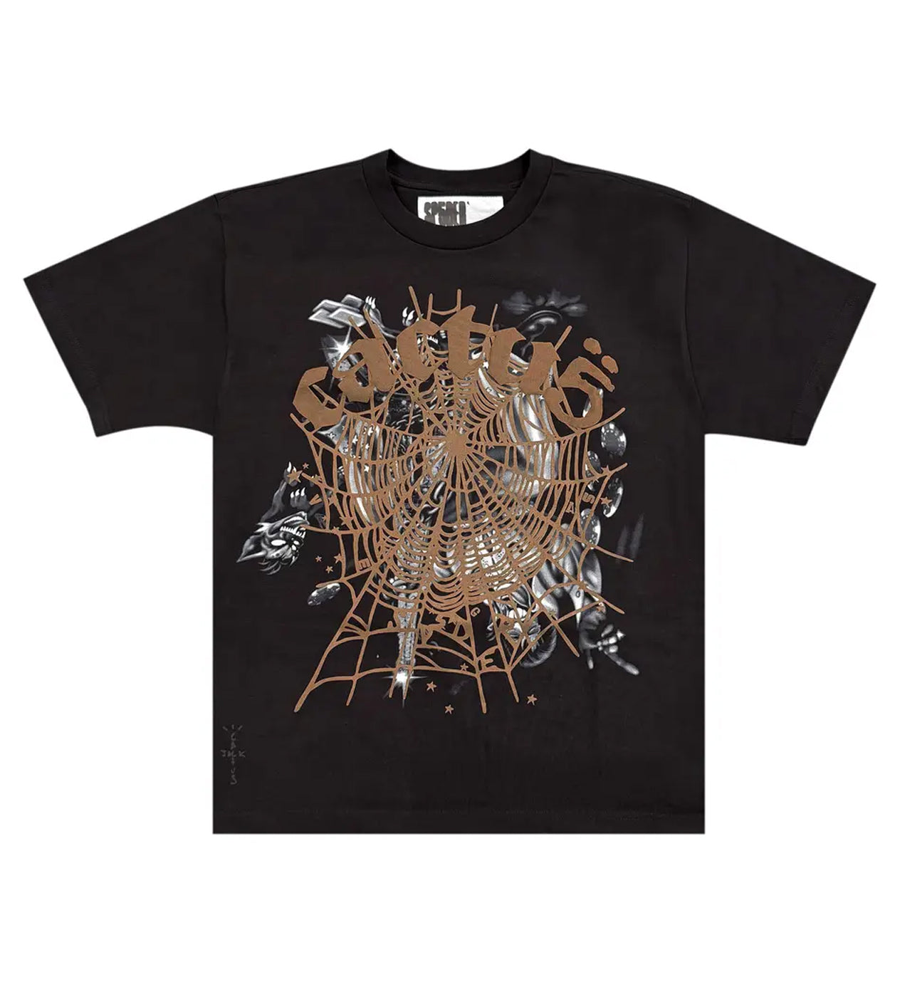 トップス Travis Scott  SAINT Mxxxxxx Tee Black s-l400.jpg