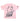 Travis Scott UTOPIA Pink Star Tee Pink front