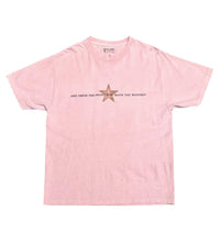 Travis Scott UTOPIA Pink Star Tee Pink back view