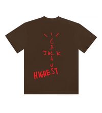 Travis Scott Highest Brown Tee