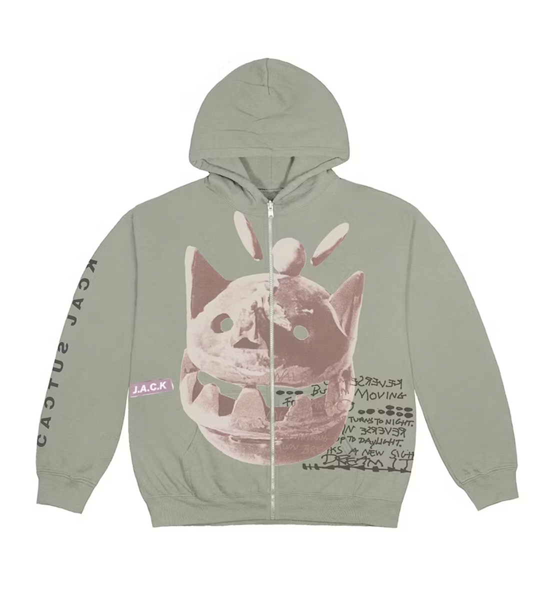 Travis Scott New Sight Zip Up Jacket Restock AR