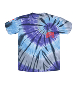 Travis Scott Official Souvenir Tie Dye Purple Tee