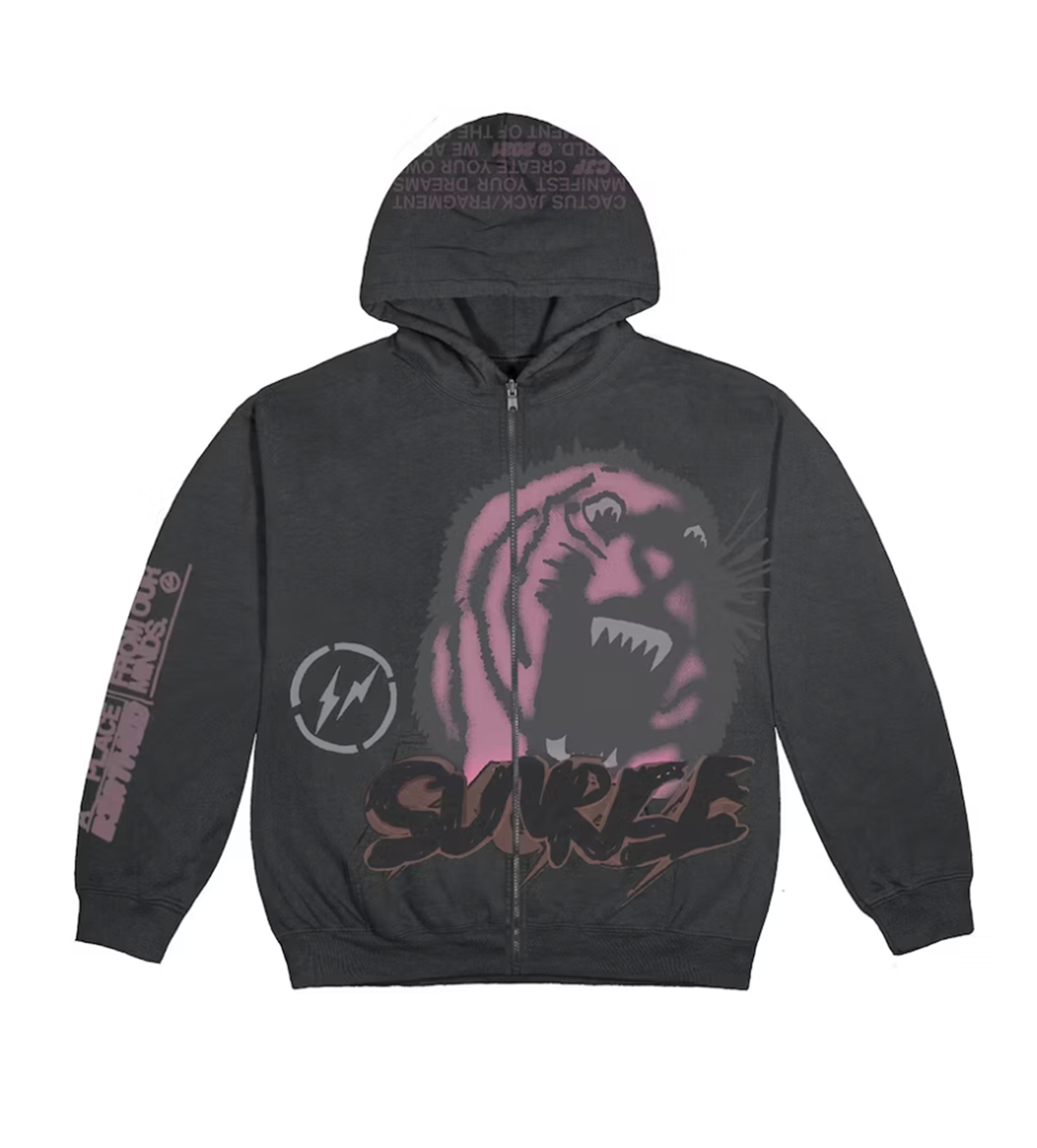 Travis Scott Sunrise Zip Up Jacket