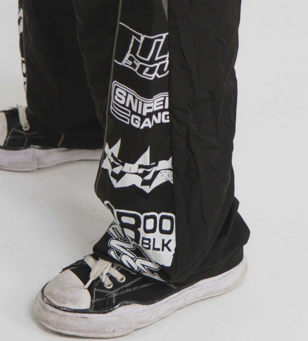 Triple Sevens x Sniper Gang Tracksuit Pants Black – Restock AR