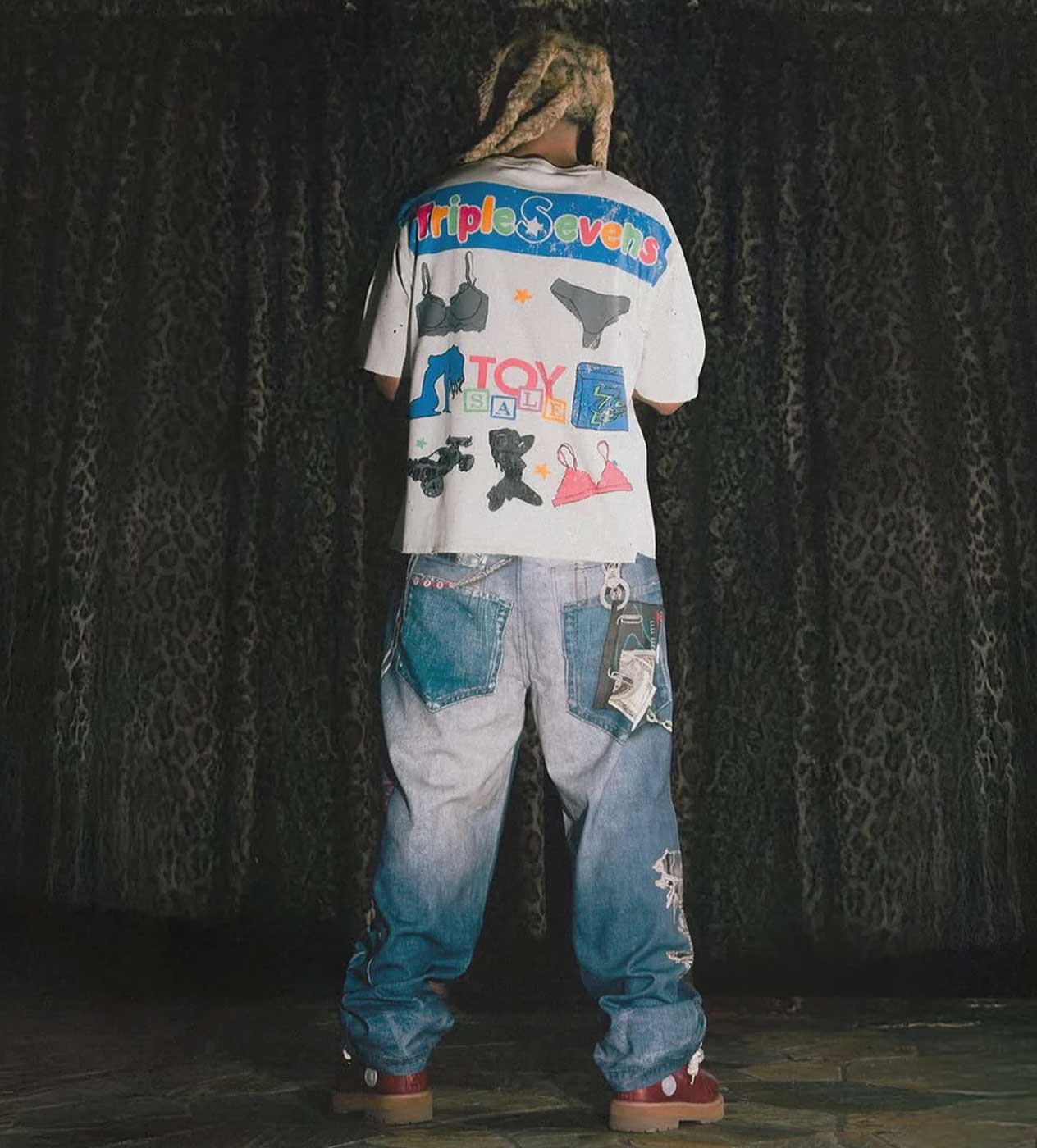 Triple Sevens 2D Denim Blue