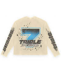 Triple Sevens ASV2 Waffle Knit L/S Tee Cream