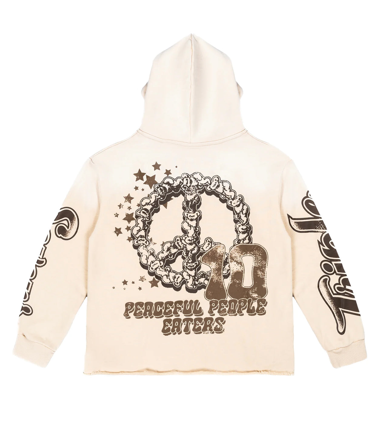Triple Sevens All Star Hoodie Cream/Brown – Restock AR