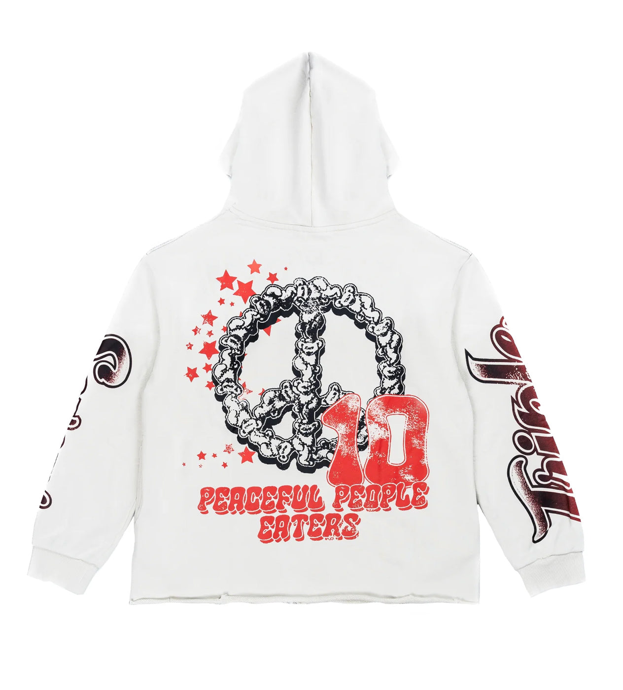 Triple Sevens All Star Hoodie White/Red – Restock AR