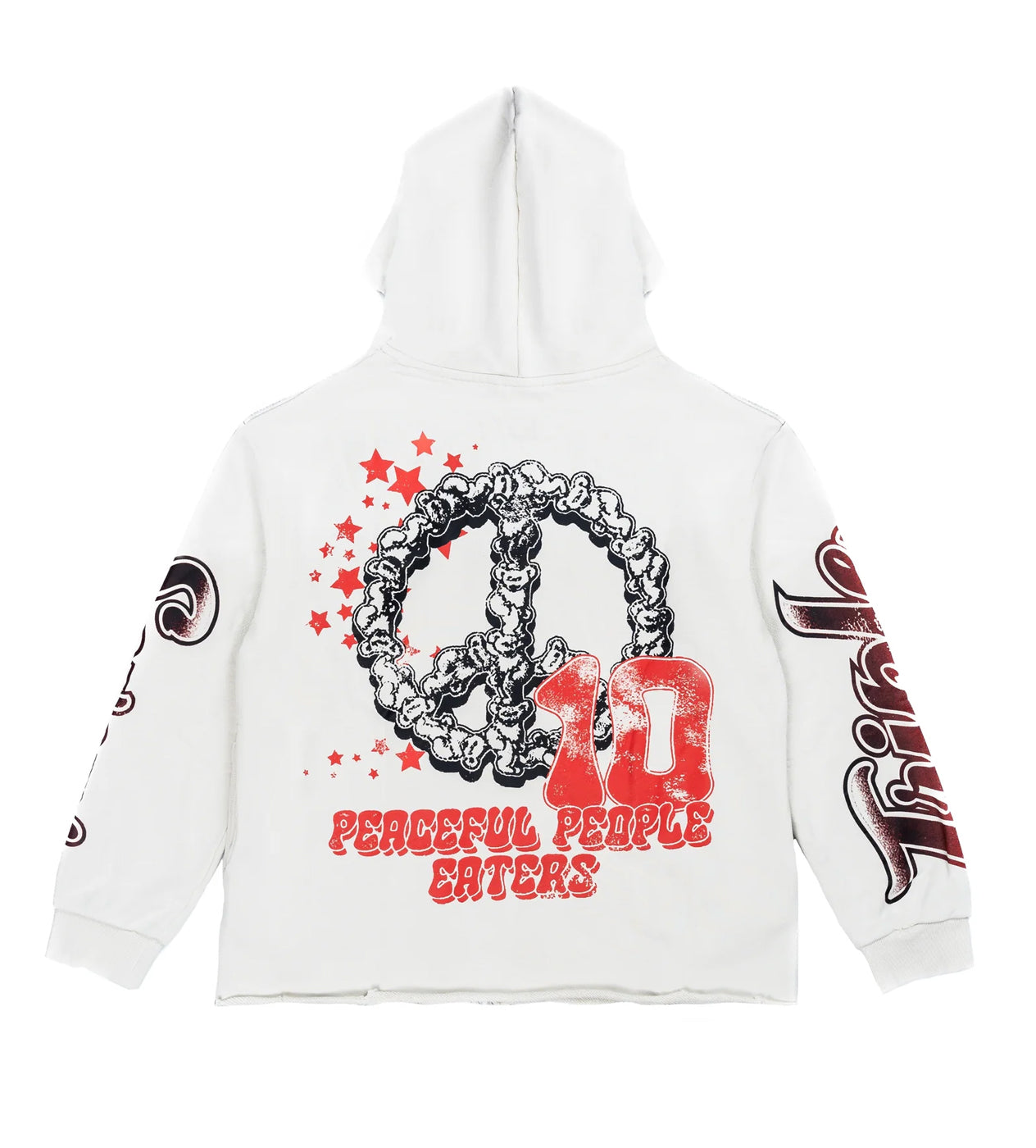 Triple Sevens All Star Hoodie White/Red