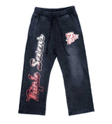 Triple Sevens All Star Sweats Vintage Black front view