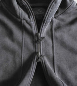 Triple Sevens Black Utility Zip Up Double Zipper