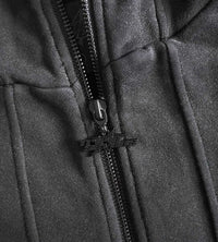 Triple Sevens Black Utility Zip Up Close Up Zipper