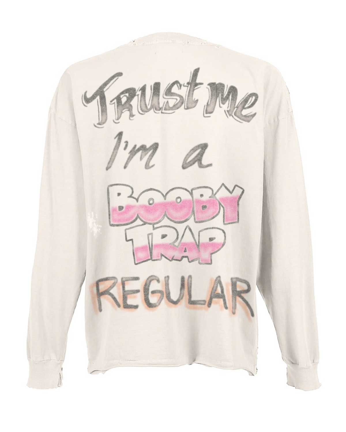Triple Sevens Booby Trap Regular L/S Tee White
