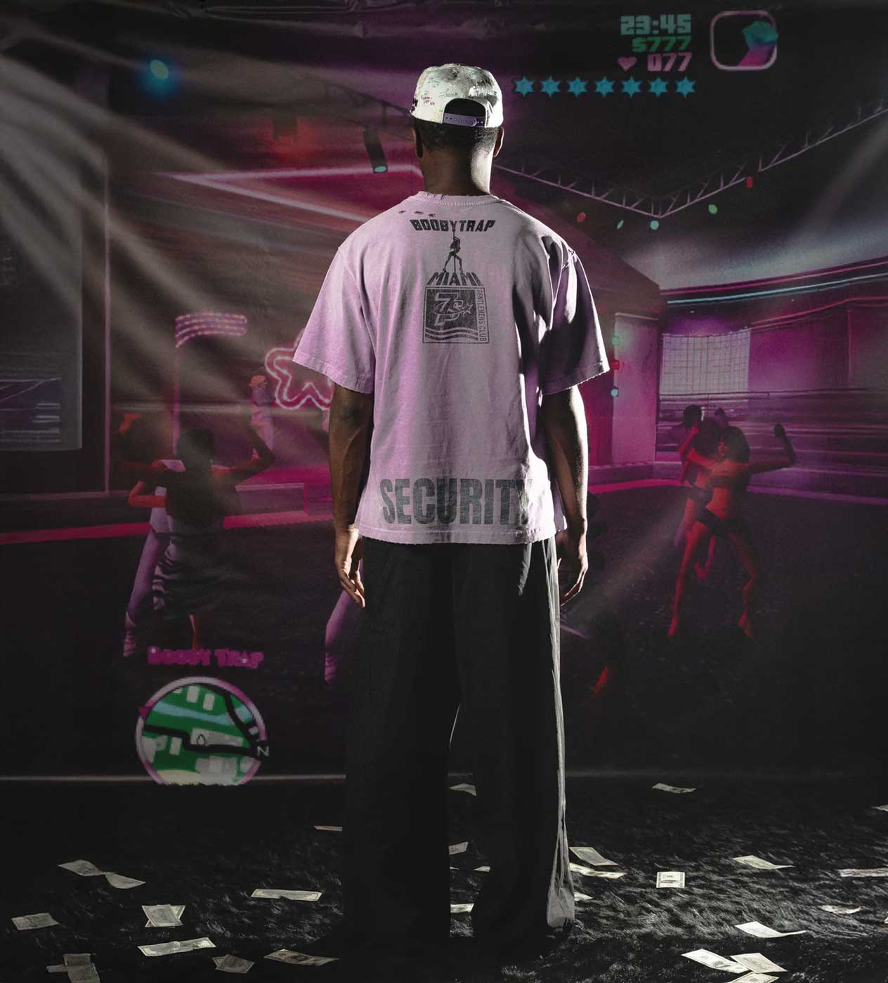 Triple Sevens Booby Trap Security Tee Purple