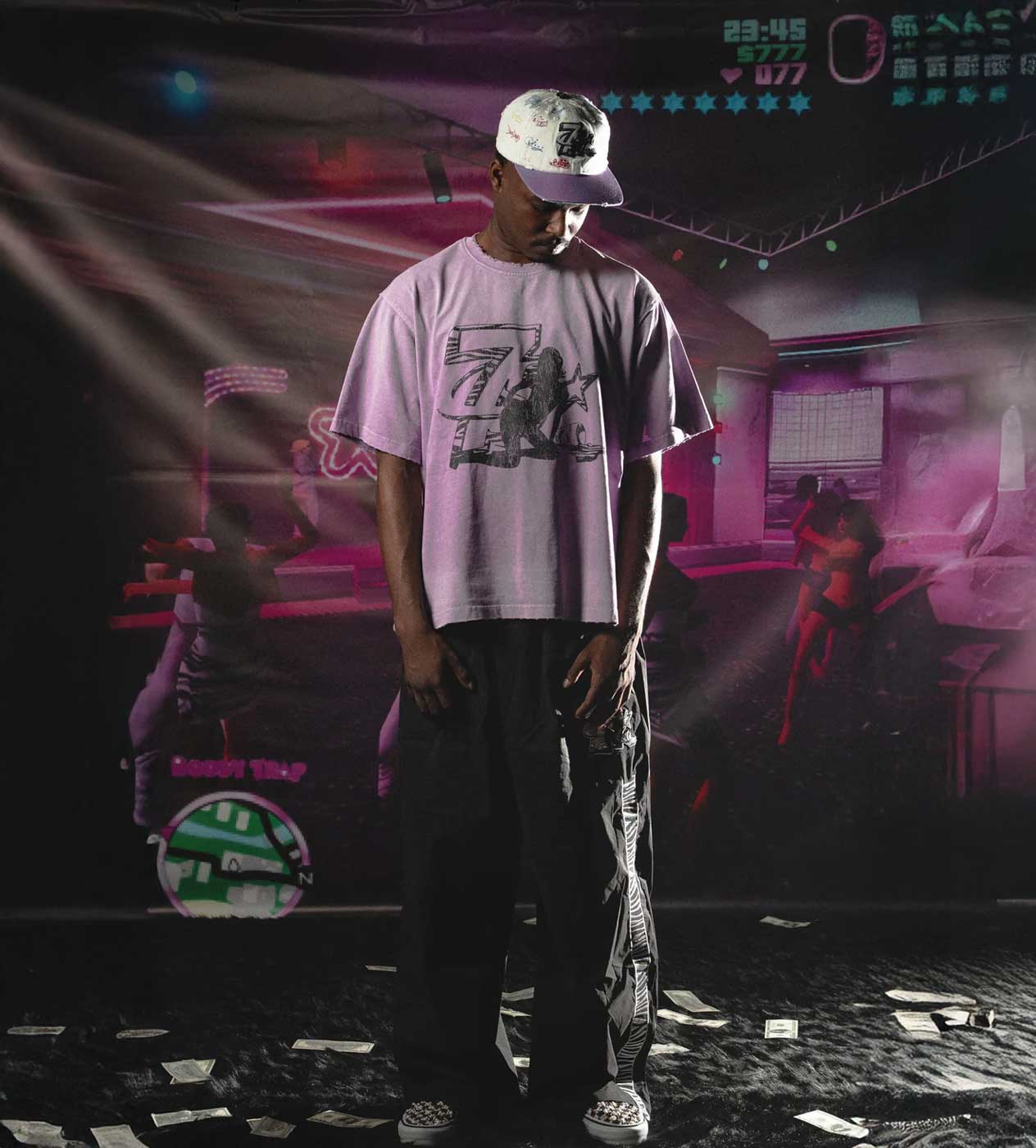 Triple Sevens Booby Trap Security Tee Purple – Restock AR