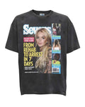 Triple Sevens Crash Out Tee Washed Black