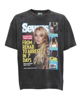 Triple Sevens Crash Out Tee Washed Black
