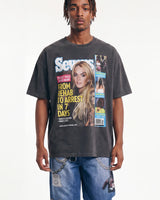Triple Sevens Crash Out Tee Washed Black