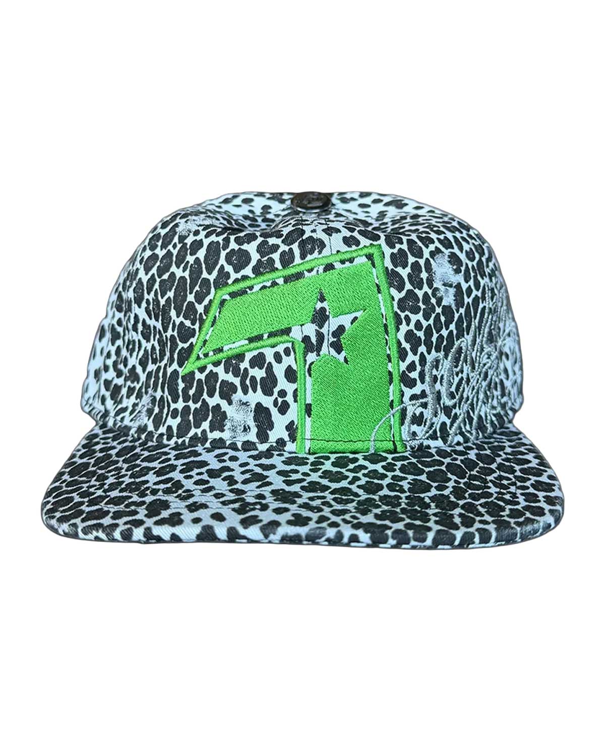 Triple Sevens Famous Hat Leopard White