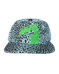 Triple Sevens Famous Hat Leopard White
