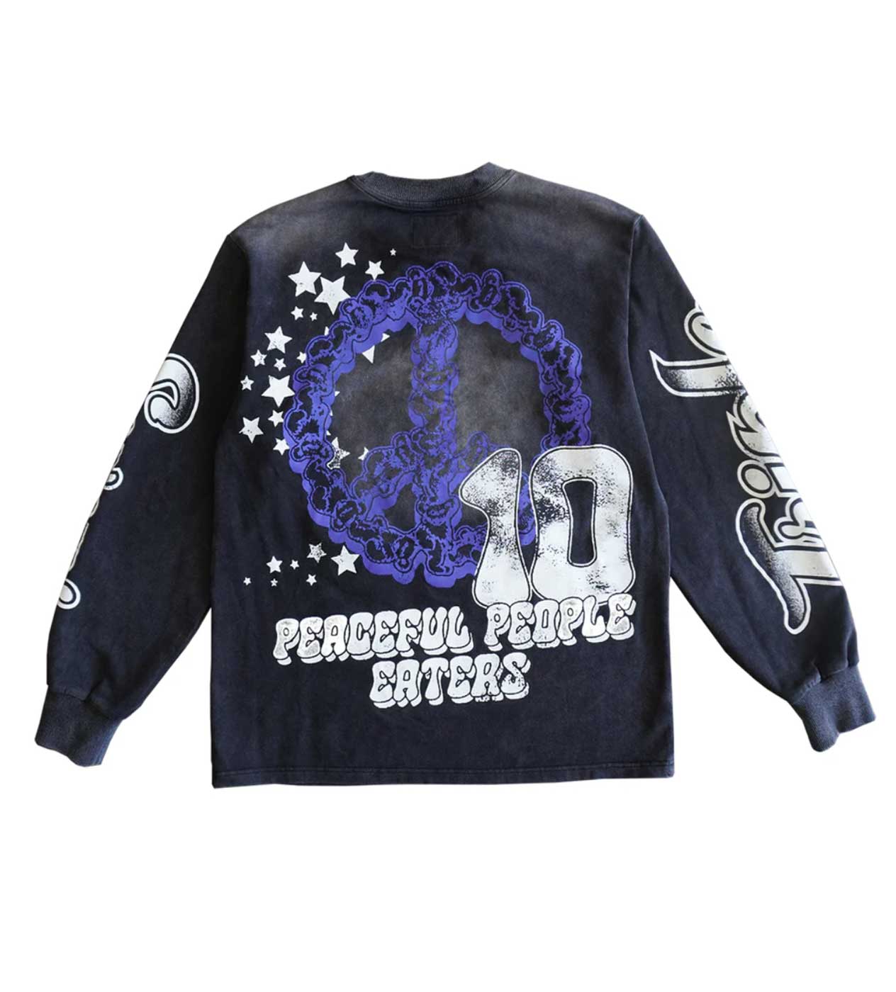 MLVINCE®︎ / seven stars layered l/s tee M Womens Tees | Deus Ex Machina | 5-7-5 Mesh Long Sleeve Top