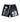 Triple Sevens Black Shorts Front View