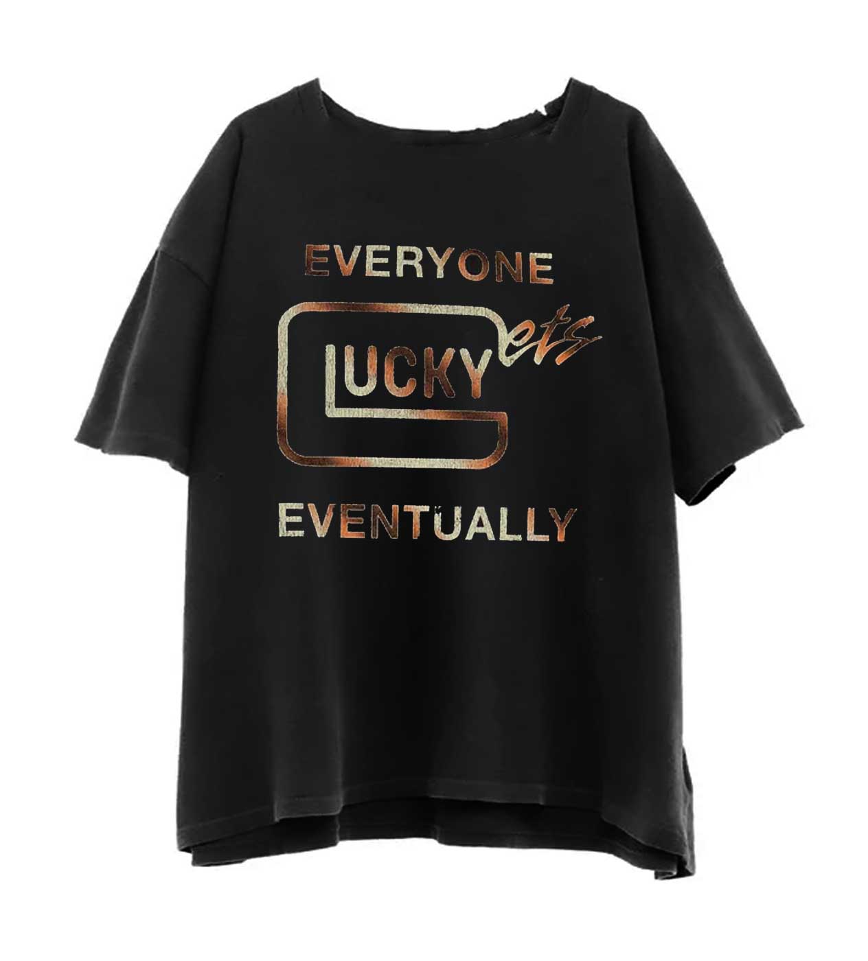 Triple Sevens Hard Glock Tee Black – Restock AR