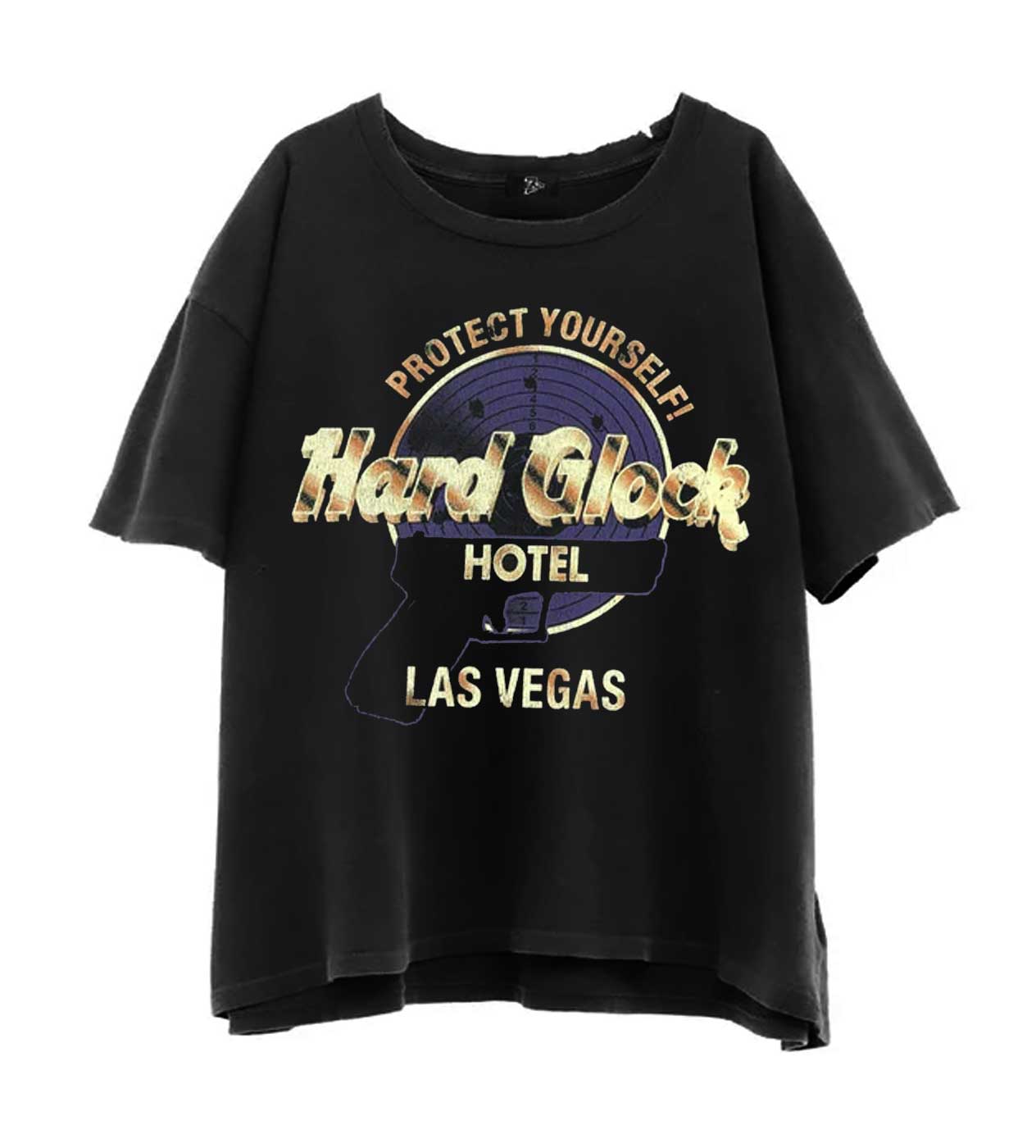 Triple Sevens Hard Glock Tee Black