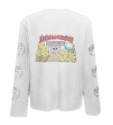 Triple Sevens Lucky Kiss L/S Tee White