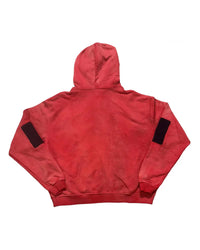 Triple Sevens Moto Complex Zip Up Hoodie Red