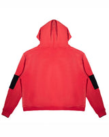 Triple Sevens Moto Complex Zip Up Hoodie Red
