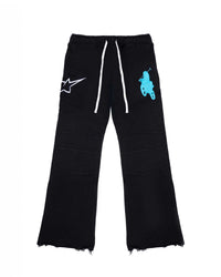 Triple Sevens Moto Sweatpants Black
