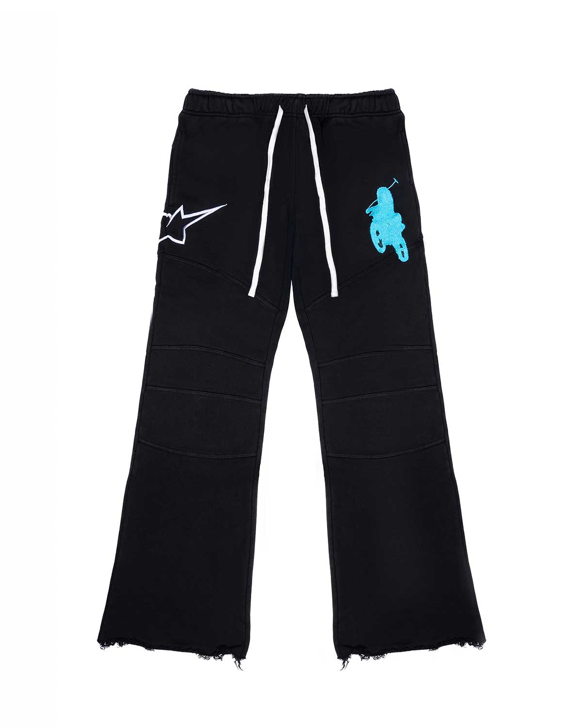 Triple Sevens Moto Sweatpants Black