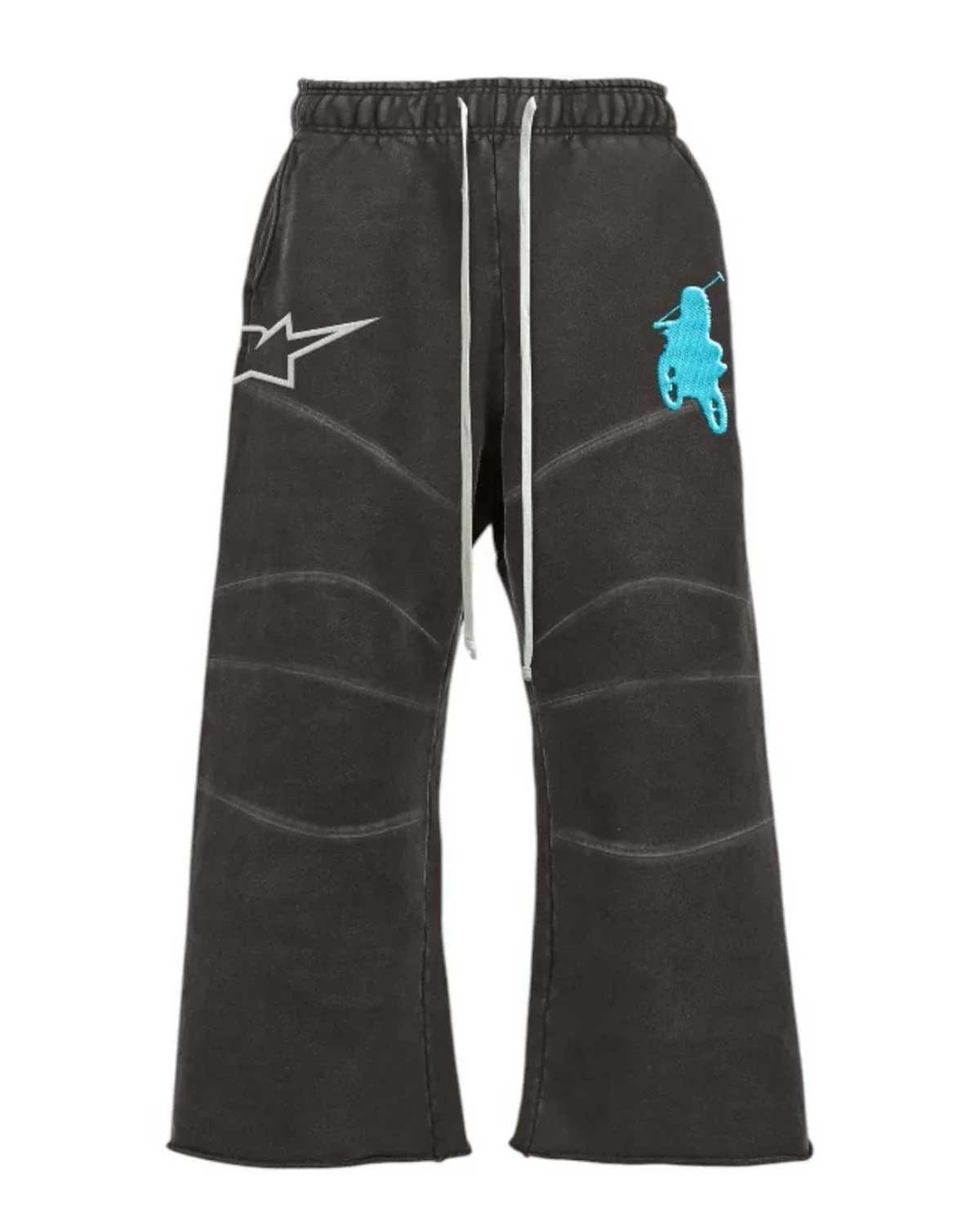 Triple Sevens Moto Sweatpants Black