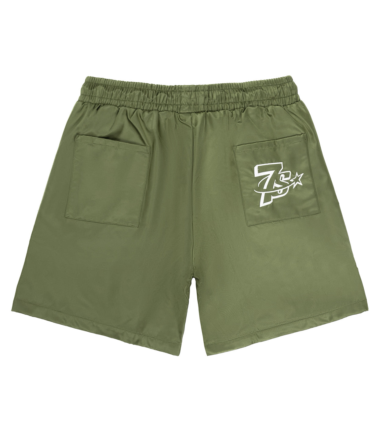 Triple Sevens Nylon Shorts Green – Restock AR