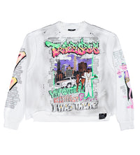 Triple Sevens Player L/S Tee White