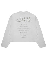 Triple Sevens Room Service L/S Tee White