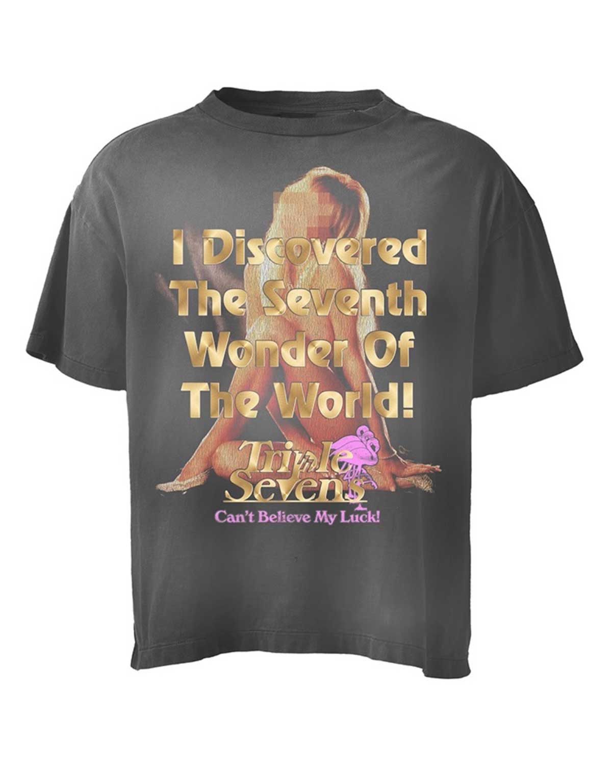 Triple Sevens Seventh Wonder Tee Black – Restock AR