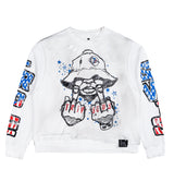 Triple Sevens Trade War L/S Tee White