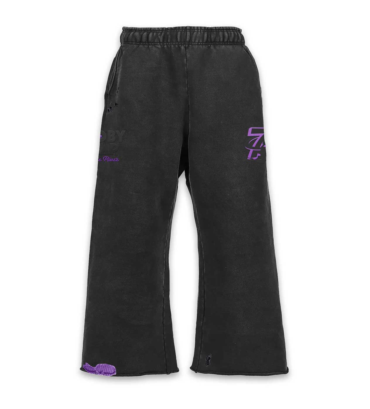 Triple Sevens Trap Logo Dual Sweatpants Black – Restock AR